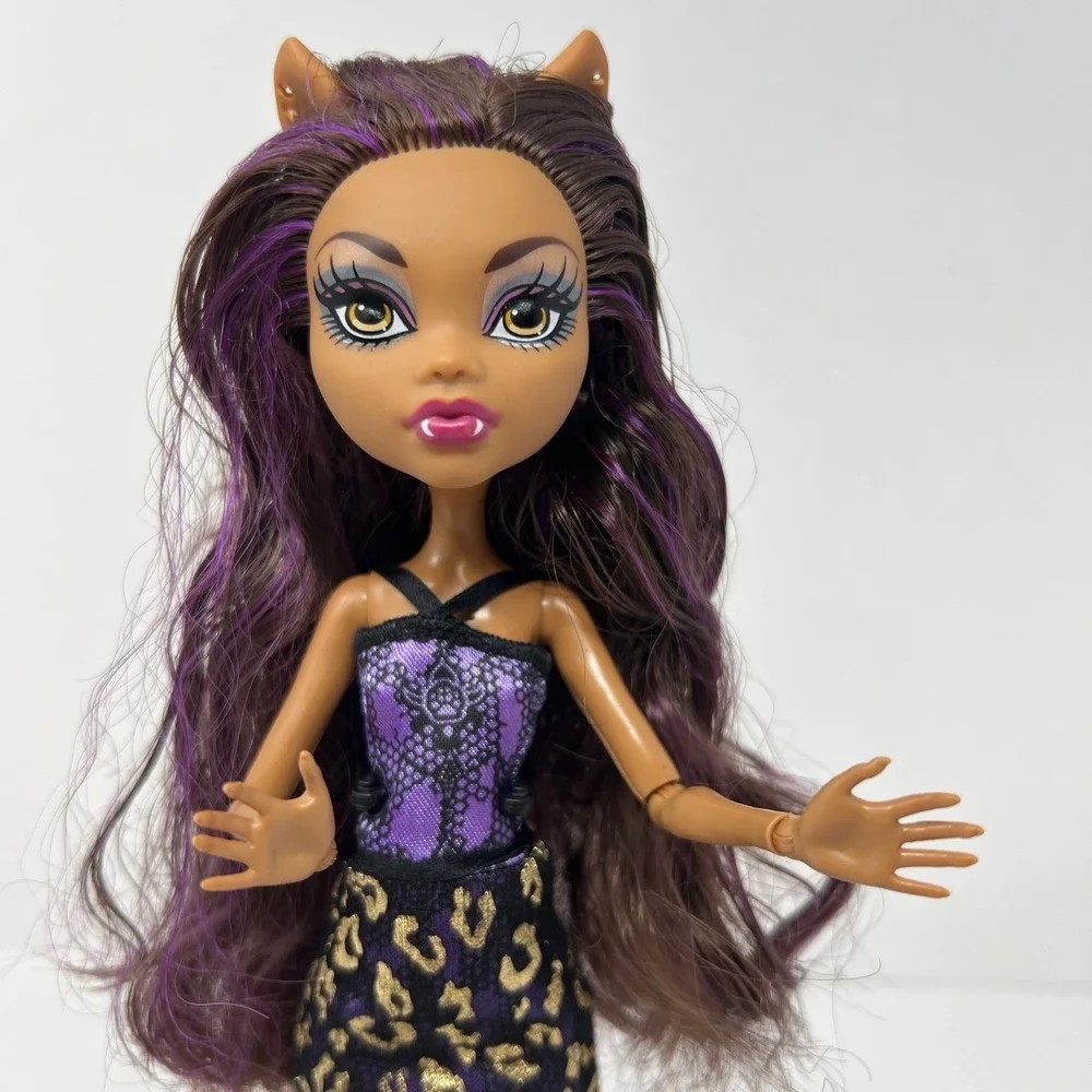 Monster High Clawdeen Wolf Doll Scaris City Of‎ Frights 2008 Goth Werewolf Girl
